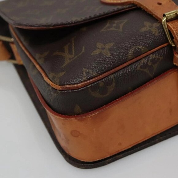 LOUIS VUITTON Monogram Cartouchiere MM Shoulder Bag M51253 LV Auth BA3758 - Picture 5 of 16